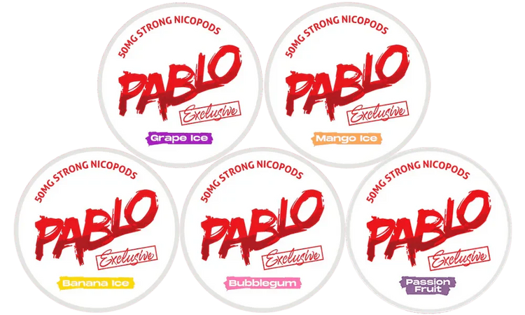 Pablo Bolsas de Nicotina Extra Fuertes España