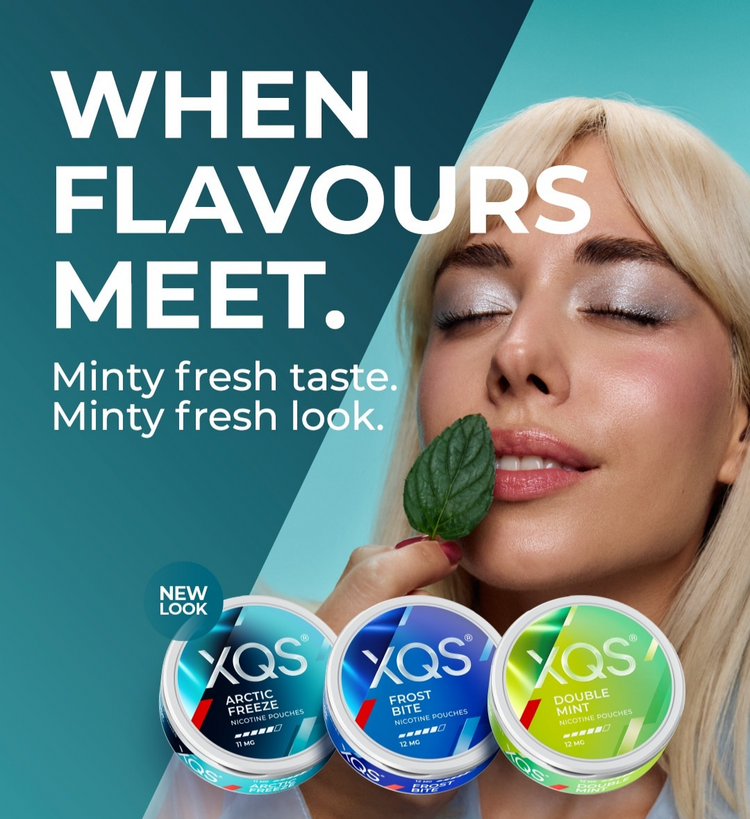 XQS snus blanco bolsas nicotina españa
