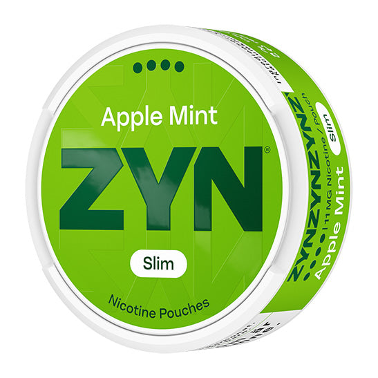 Comprar ZYN Apple Mint Slim S4 bolsas de nicotina fuertes sin tabaco formato slim
