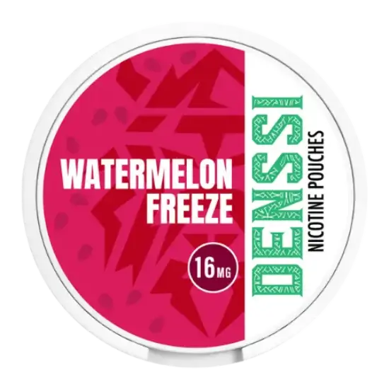 DENSSI Watermelon Freeze 8mg snus blanco sabor sandía con efecto hielo