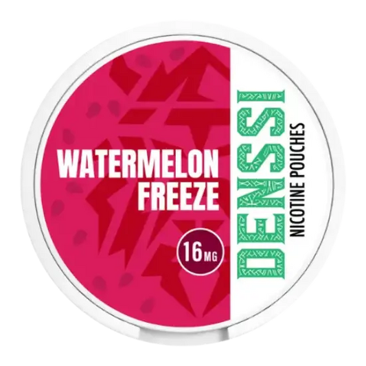 DENSSI Watermelon Freeze 8mg snus blanco sabor sandía con efecto hielo