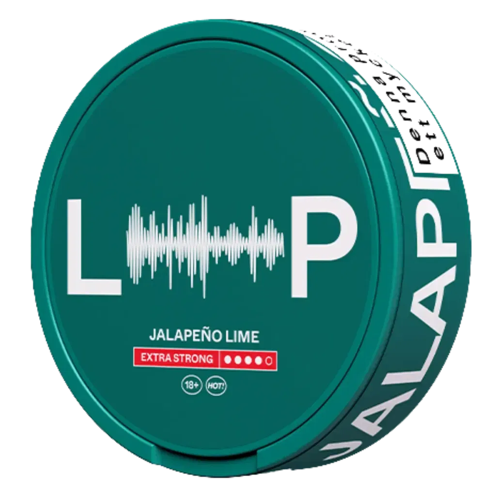 LOOP Jalapeño Lime Extra Strong bolsas de nicotina slim sin tabaco
