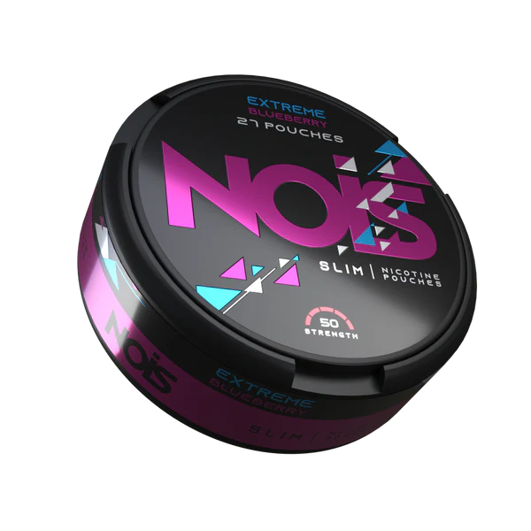 NOIS Extreme Blueberry 50mg nicotine pouches ultra fuertes sabor arándano envío rápido España