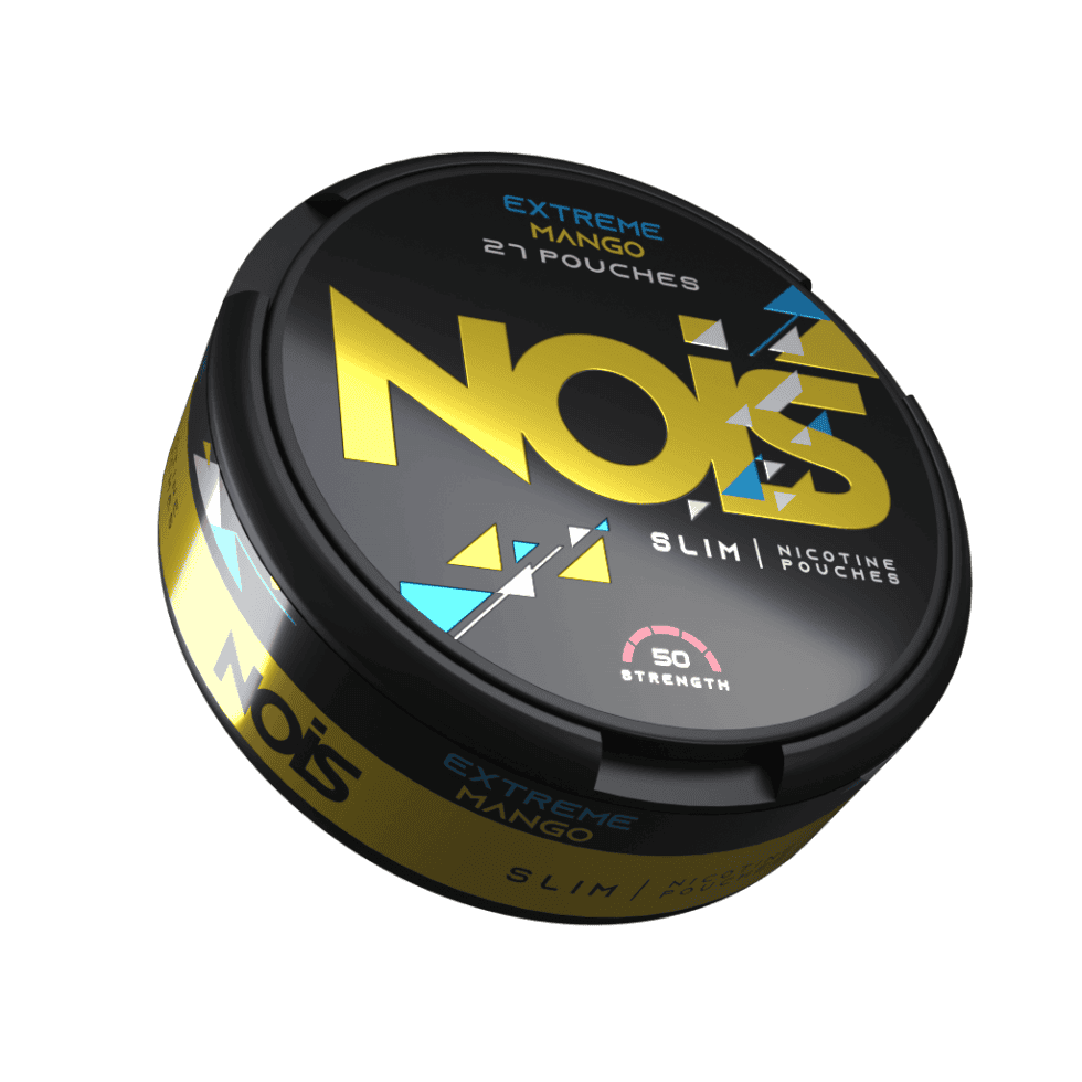 NOIS Extreme Mango 50mg nicotine pouches ultra fuertes sabor mango envío rápido España