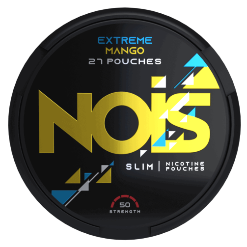 NOIS Extreme Mango 50mg pouches sin tabaco ultra fuertes sabor mango envío desde España