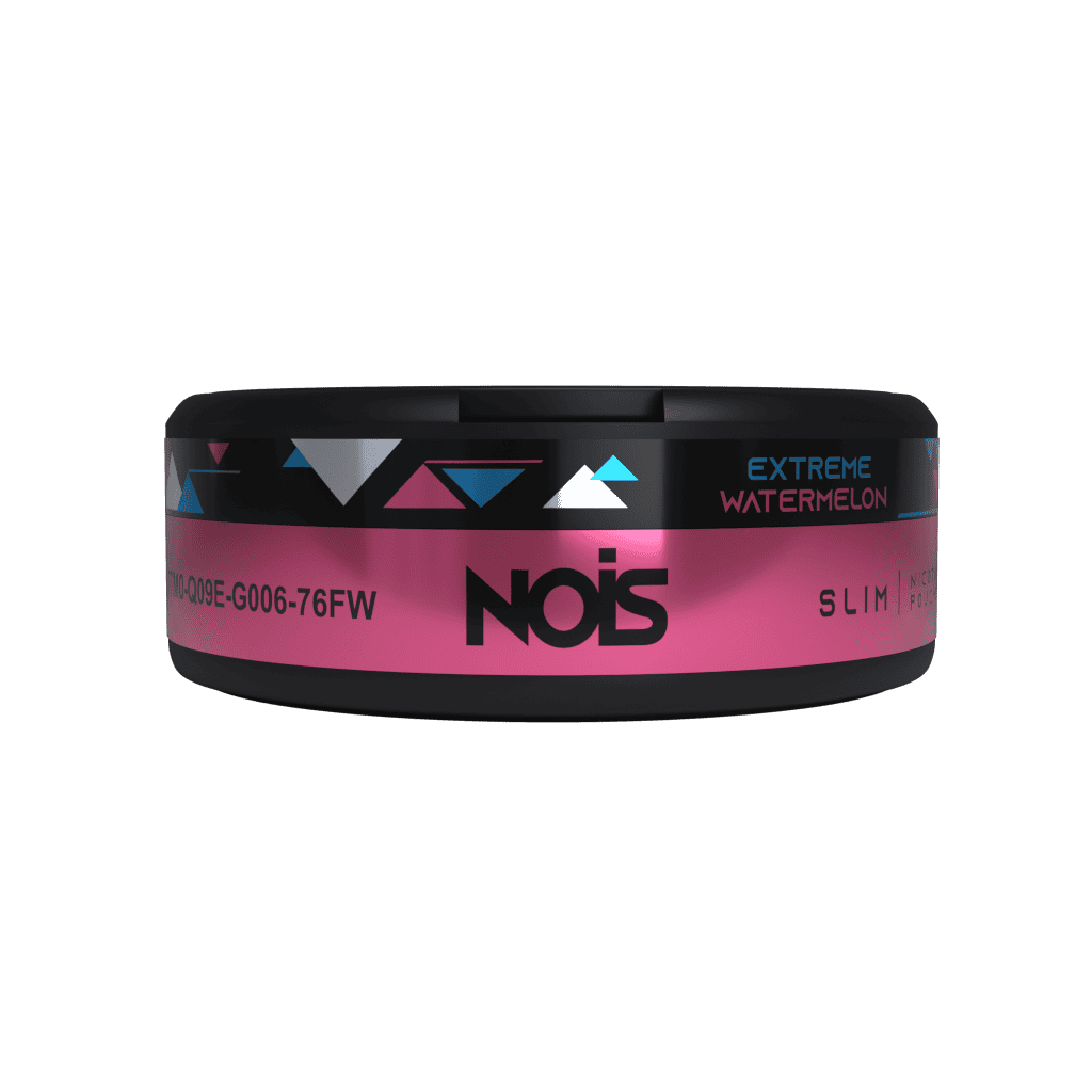 NOIS Extreme Watermelon slim nicotine pouches sabor sandía sin tabaco