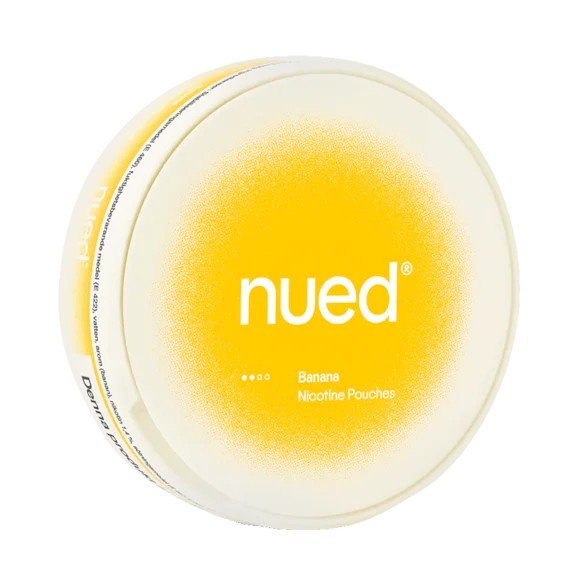 NUED Banana snus blanco sabor banana dulce