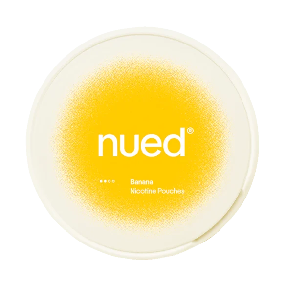 NUED Banana bolsas de nicotina sabor banana
