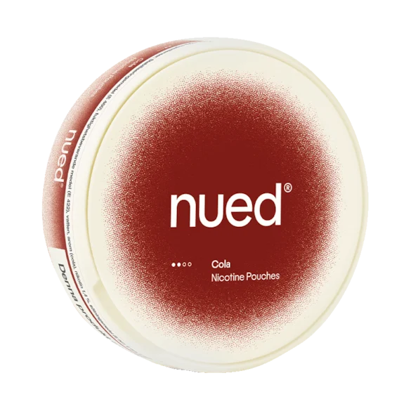 NUED Cola snus blanco sabor cola dulce