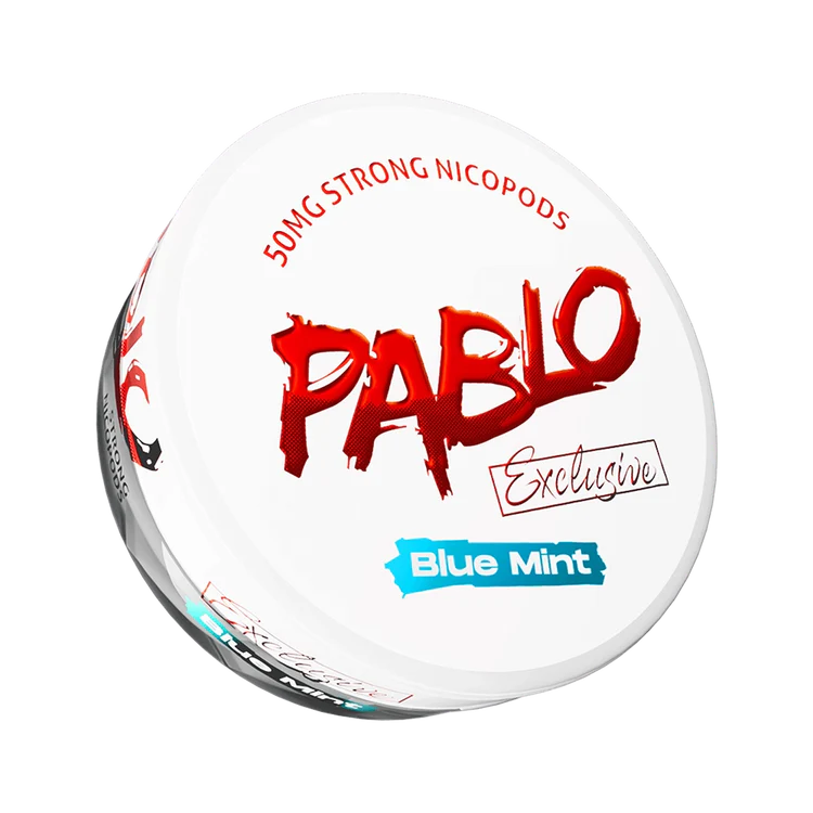 Pablo Exclusive Blue Mint 50mg – Intensidad y Frescura | Nicotine Pouches