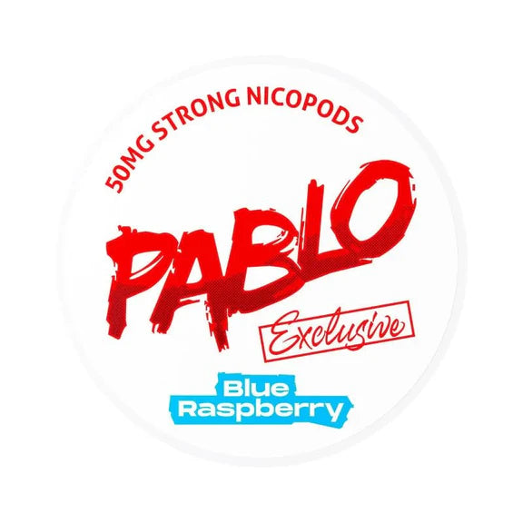PABLO Exclusive Blue Raspberry 50mg – Bolsas de nicotina con sabor a frambuesa azul
Title: Comprar PABLO Blue Raspberry 50mg | Nicopods Extra Strong