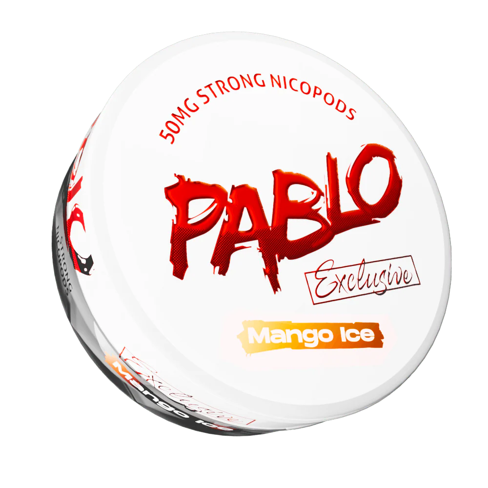 PABLO Exclusive 50mg Mango Ice – Máxima fuerza y frescor tropical Snus Spain