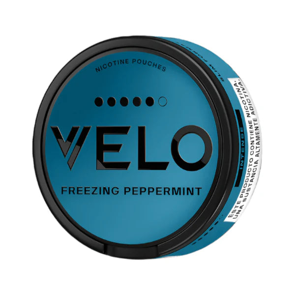Bolsas de nicotina VELO Freezing Peppermint Ultra 14mg – Experiencia de frío extremo