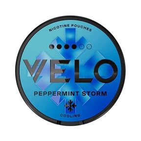 VELO Peppermint Storm 10,9mg bolsas de nicotina sabor menta intensa