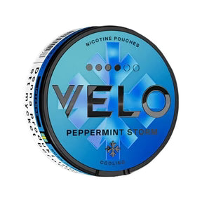 Comprar Bolsas de nicotina VELO Peppermint Storm 10,9mg menta fresca equilibrada