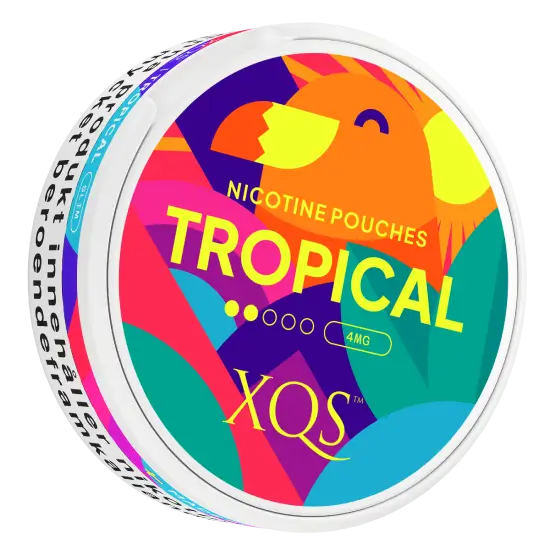XQS Tropical Light nicotine pouches sin tabaco