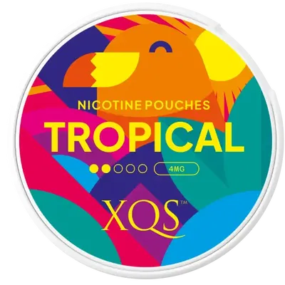 XQS Tropical Light snus blanco sabor tropical