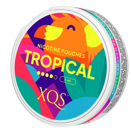 XQS Tropical Strong bolsas de nicotina frutas tropicales