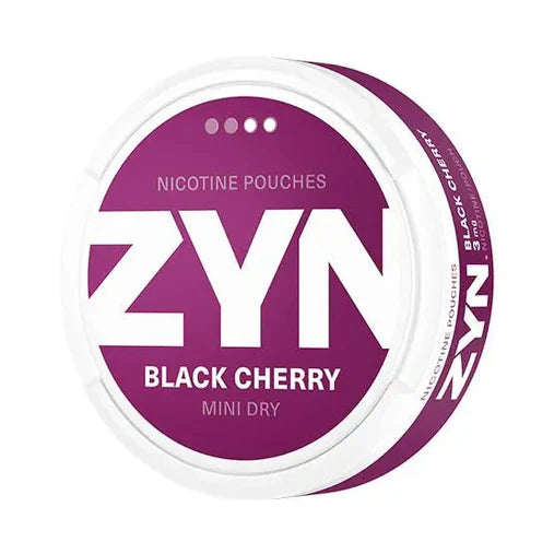 ZYN Black Cherry Mini 3mg snus blanco sabor cereza negra