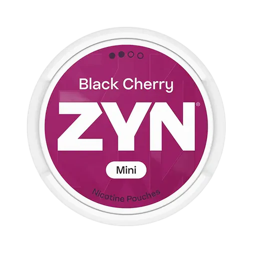 ZYN Black Cherry Mini 3mg snus blanco sabor cereza negra