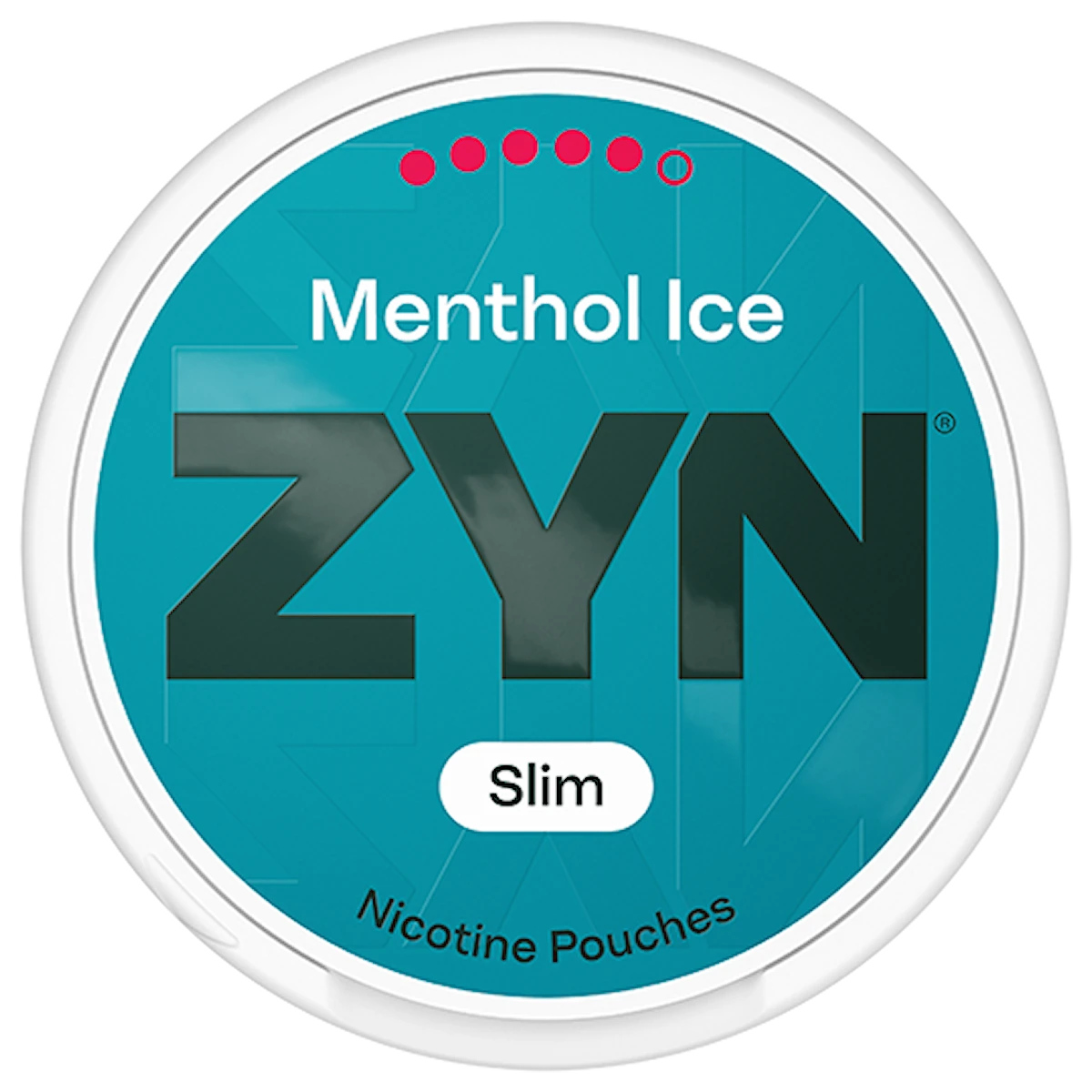 ZYN Menthol Ice Slim 13.5mg snus blanco mentol intenso